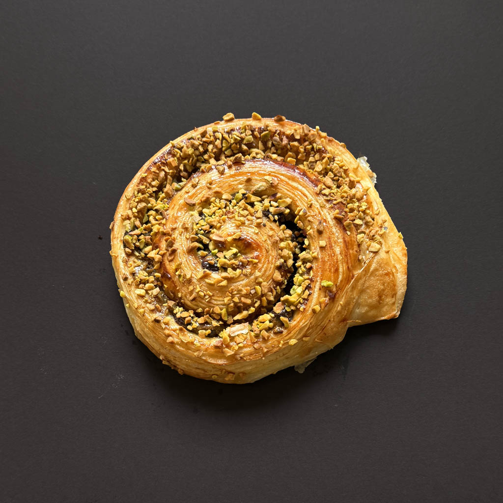 Pain au pistache